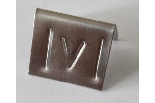 lood-voegklem RVS p /doos...