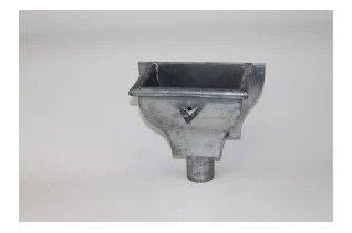 zinken vergaarbak Oud...