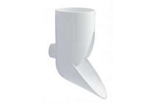 Nicoll PVC-Ti uitloop wit Ø100