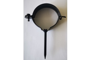 penbeugel zwart gecoat 100mm