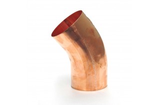 Koperen bocht 60mm 40gr...