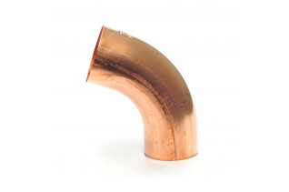 Koperen bocht 60mm 72gr...