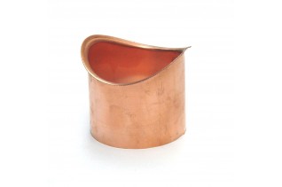 koperen tapeind ovaal 60mm