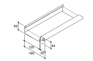 zinken Bakgoot 30 - 3000 x...
